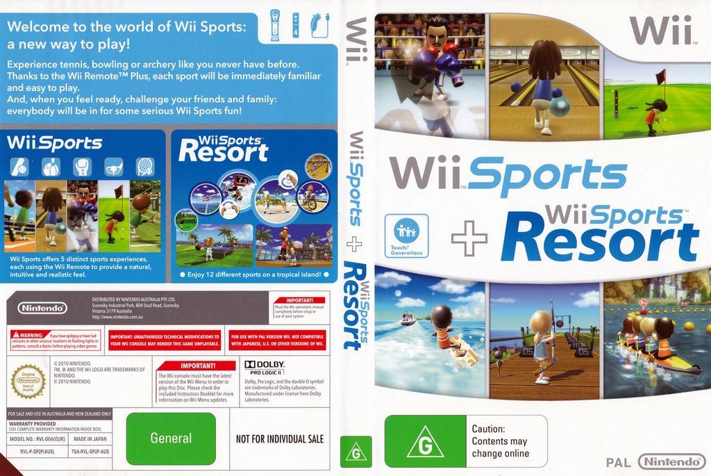 ROM deportiva de Wii